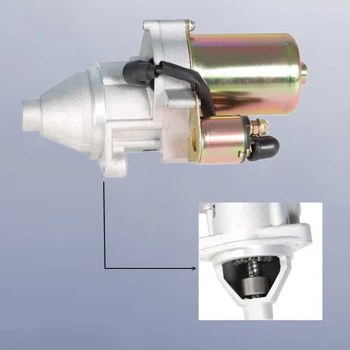 Vista 4 de LABLT Reemplazo del motor de arranque de motocicleta para Predator 13HP 420cc 60340 60349 69736