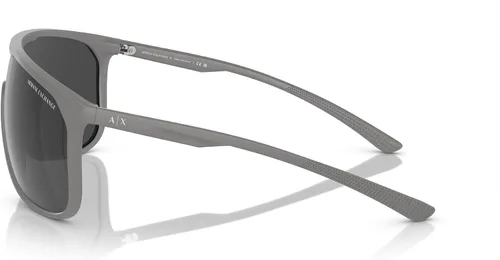 Vista 3 de AX ARMANI EXCHANGE Men's Ax4137su Universal Fit Square Sunglasses