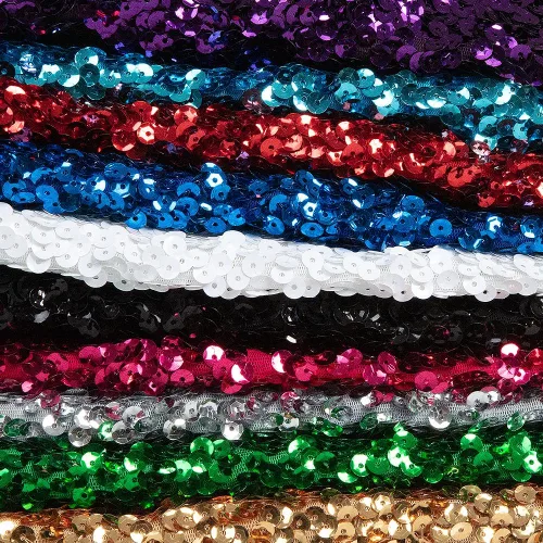 Vista 5 de Vestido tipo túnica con lentejuelas brillantes para mujer solo para Kix