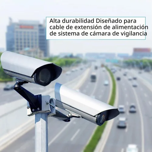 Vista 6 de Cable de alimentación de CC, cable de reparación de cable de alimentación de extremo abierto, cable de reparación de cable de alimentación
