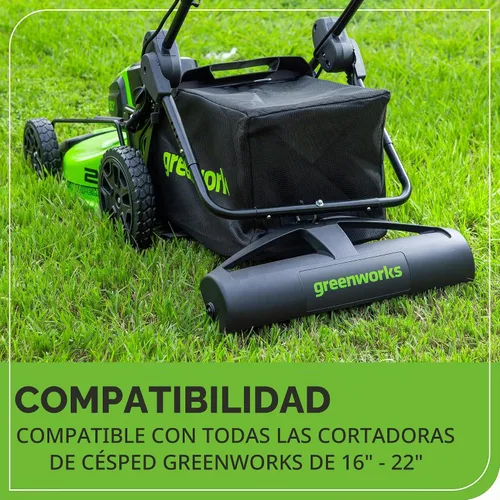 Vista 3 de Sistema de rayas para césped Greenworks (Compatible con todos los cortacéspedes Greenworks de 16" – 22")