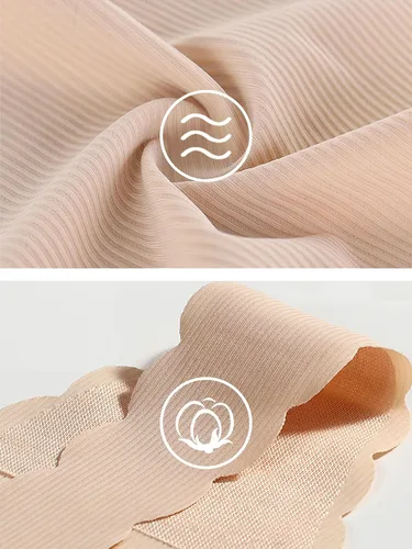Vista 6 de Fyndoria Paquete de 6 tangas para mujer, ropa interior sin costuras para mujer, no se ve, elásticas, cómodas, de tiro bajo, sexy, tallas XS-L