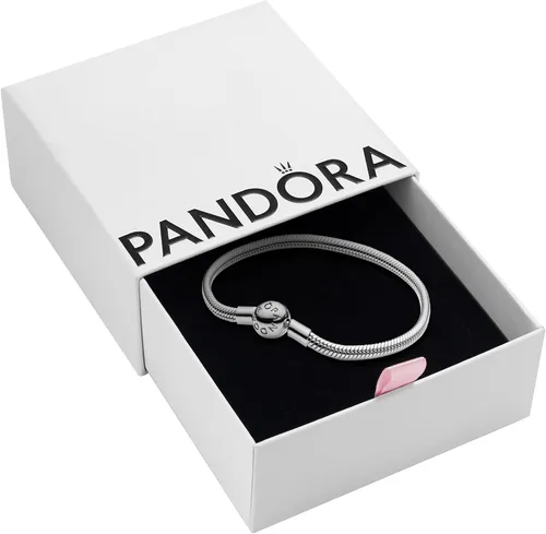Vista 2 de Pandora Pulsera de cadena de serpiente de joyería
