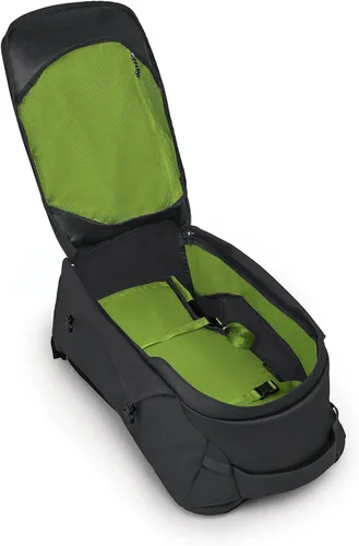 Vista 7 de Osprey Farpoint - Mochila de viaje para hombre de 55 litros, color gris Tunnel Vision Tunnel Vision Gris