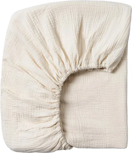 Vista 21 de Meracorallo Sábana bajera de muselina para cuna, 100% algodón, 28 x 52 pulgadas, suave y transpirable, para colchones estándar de cuna y niños