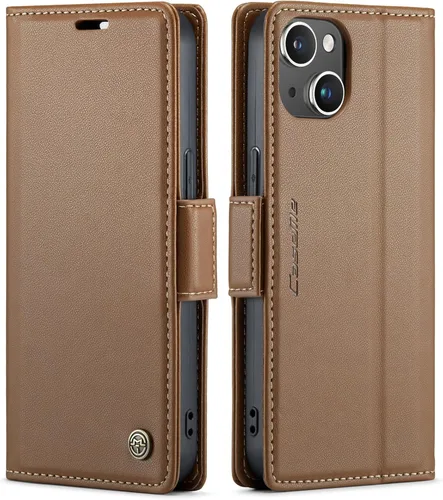 Vista 45 de QLTYPRI Funda tipo cartera para iPhone 7/8/SE 2020/SE 2022 con tarjetero, color azul