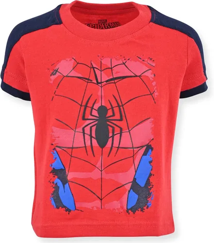 Vista 2 de Marvel Spider-Man - Paquete de 3 camisetas de manga corta para niños pequeños y grandes