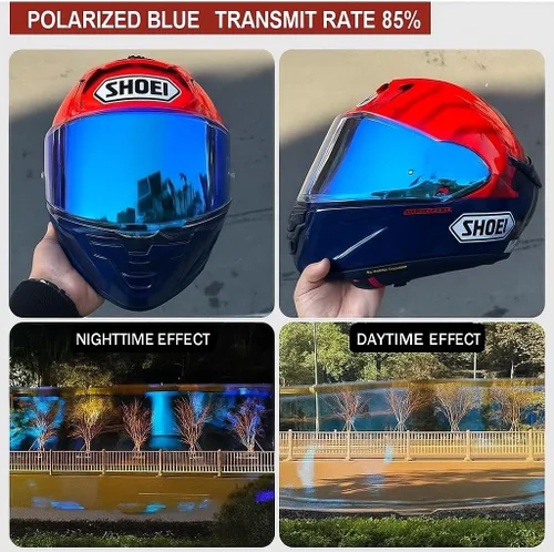 Vista 5 de RF1400 X15 Visera de casco compatible con RF-1400, CWR-2, X15, Z8, X-SPR PRO