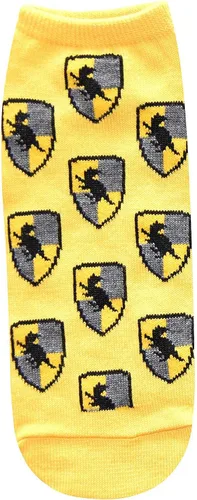 Vista 2 de Harry Potter Hufflepuff JuniorsWomens 5 Pack Ankle Socks Size 4-10
