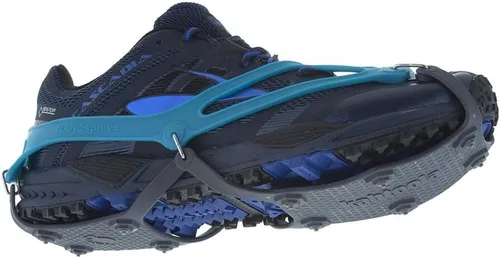 Vista 9 de Kahtoola Calzado de tracción NANOspikes de 1ª generación para correr y caminar en invierno en carretera Negro