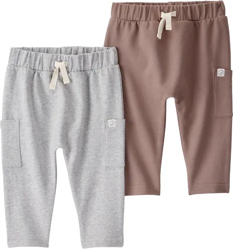 Vista 11 de Little Planet by Carter's Baby 2-Pack Pants Made with Organic Cotton Gris/ Azul
