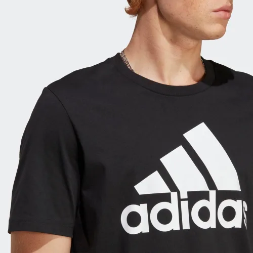 Vista 7 de adidas Camiseta Essentials Single Jersey de 3 rayas para hombre