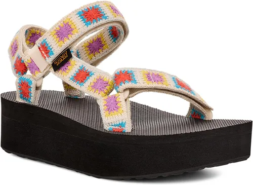 Vista 34 de Sandalia Teva de plataforma universal para mujer Balance Oliva Quemada