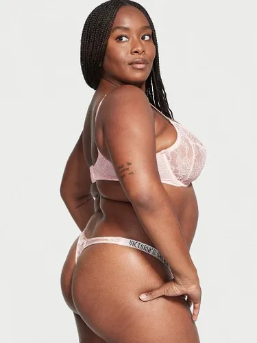 Vista 3 de Victoria's Secret Tanga con correa Shine, ropa interior para mujer (XS-XXL)