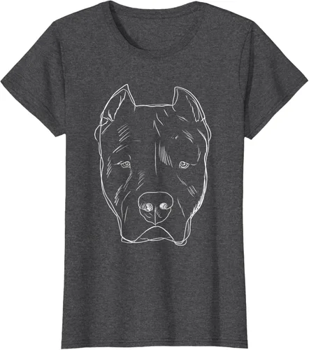 Vista 5 de Perro Dogo Argentino Camiseta Negro