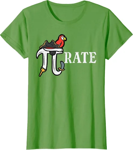 Vista 59 de Pirate Pi Funny Math Pie Halloween Disfraz Maestro Hombres Mujeres Camiseta Asphalt Grey