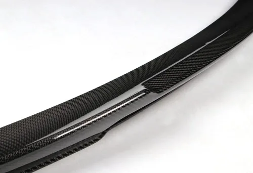 Vista 2 de Q1-Tech - Alerón de la tapa trasera del maletero compatible con BMW Serie 5 2011-2016 F10 F18 520i 528i 535d 550i M5 530i, alerón trasero de fibra