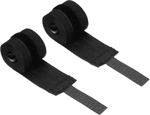 Vista 7 de PATIKIL Vendas de mano de boxeo, vendajes elásticos para el puño de las artes marciales para kickboxing tailandés Blanco