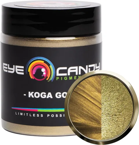 Vista 25 de Eye Candy Polvo de pigmento de mica premium Adzuki-IRO rojo (25 G), multiusos, aditivo para artes y manualidades, epoxi, arte de resina, esmalte