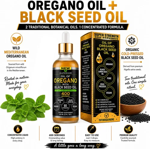 Vista 5 de Gotas minerales traza ácido fúlvico + aceite de orégano con aceite de Fúlvico + húmico con más de 77 oligominerales y electrolitos + aceite
