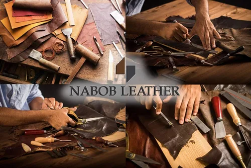 Vista 27 de Monedero clásico a presión, de cuero, para hombre de Nabobb, negro
