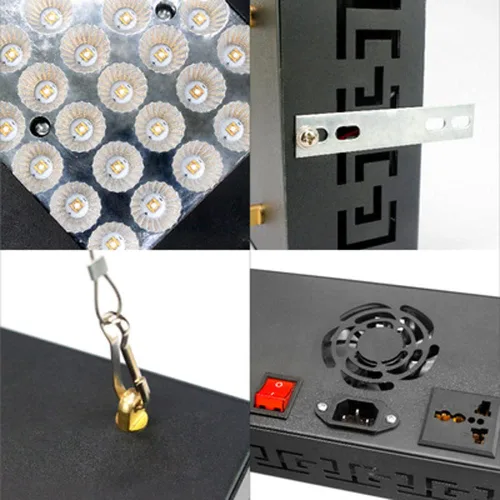 Vista 4 de Lámpara LED de curado ultravioleta UV 395 nm 405 nm 365 nm pegamento UV resina impresión placa de impresión para hacer luz de curado