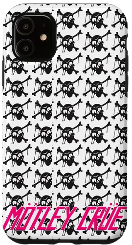Vista 8 de Mötley Crüe Pink Logo Skulls Case for iPhone 17