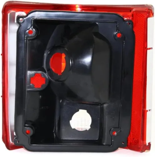 Vista 2 de Carlights360 Para Chevy Blazer - Luz trasera de repuesto para el lado del conductor y del pasajero Par con cromo