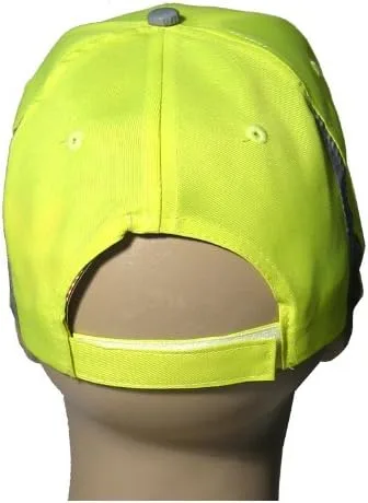Vista 2 de Nuevo sombrero reflectante de seguridad neón Running Biker Hunte