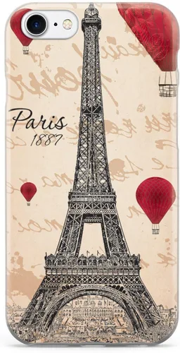 Vista 18 de Inspired Cases - Funda para iPhone Xs Max con textura 3D - Funda protectora de goma para iPhone Xs Max de Apple - Torre Eiffel de París 1887