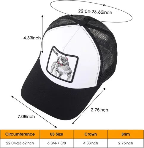Vista 6 de Gorra de béisbol bordada ajustable para hombre, gorra de béisbol bordada con malla transpirable, parche cuadrado, gorras para mujer