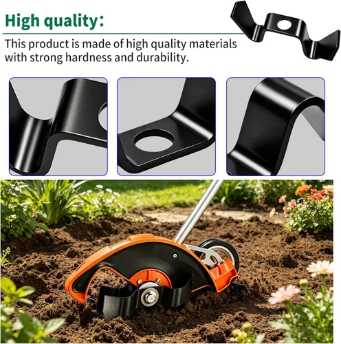 Vista 4 de Cuchilla de bordeadora de cama 4180 710 6001 compatible con Stihl Edger 4150-2