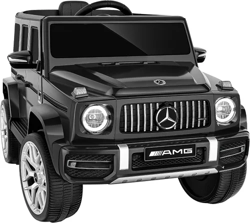 Vista 8 de Mercedes Benz G63 - Coche eléctrico para niños, 12 V G Wagon, color negro