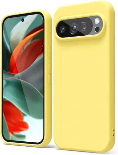 Vista 94 de oakxco para Google Pixel 6A Funda de teléfono de silicona líquida, diseño estético lindo y delgado para mujer y niña, cubierta de gel suave, lisa