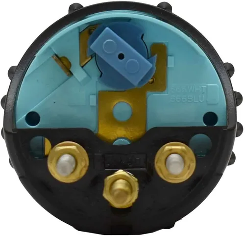 Vista 2 de Evinrude Johnson Medidor Voltímetro Barco 0775806 BRP Oro Negro