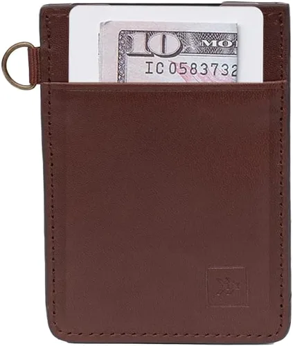 Vista 10 de Thread Wallets Cartera minimalista ultra delgada para tarjetas, Negro, Talla única, Casual