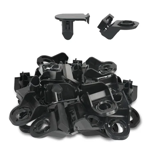 Vista 5 de Remaches de plástico tipo empuje 3 en 1 para Jeep Wrangler – Clips de retención de sujetadores OTUAYAUTO de repuesto para Jeep Wrangler JK JL