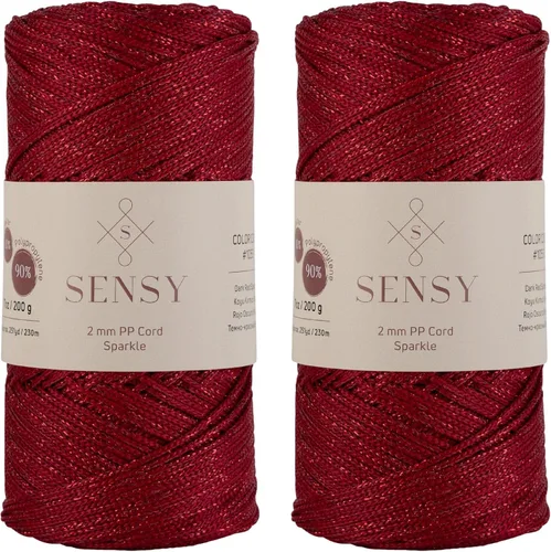 Vista 23 de Sensy Premium 2mm 229.5 metros de cuerda de poliéster 100% cordón de polipropileno Cordón de macramé 2mm Cordón para bolso de crochet Hilo
