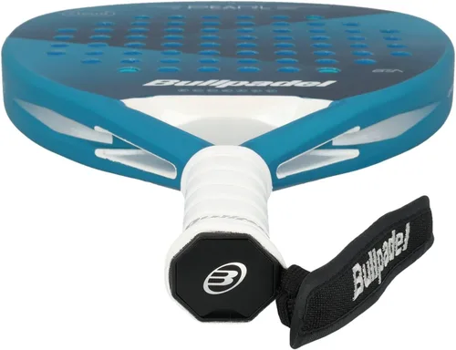 Vista 9 de BULLPADEL Pala de pádel Pearl Cloud Mujer Bea González Pala Padel profesional con forma de diamante ElasticFiber y CloudEva Core Canal Air