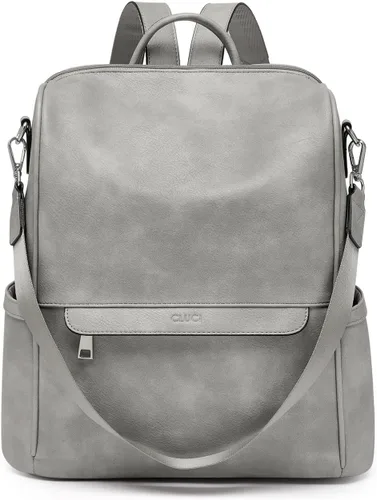 Vista 7 de CLUCI Mochila Bolso para Mujeres de Cuero PU Antirrobo Grande de Diseñador de Moda Bolsa de Viaje Bolsos de Hombro para Damas Purse