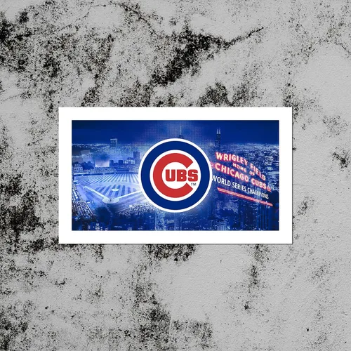 Vista 3 de Póster de béisbol de los Chicago Cubs de béisbol, lienzo deportivo, diseño de arte de pared, decoración del hogar (sin marco, 16 x 24 pulgadas)