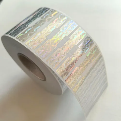 Vista 10 de Pegatinas a prueba de manipulaciones, etiquetas holográficas, etiquetas adhesivas de alta seguridad, sello a prueba de manipulaciones, garantía
