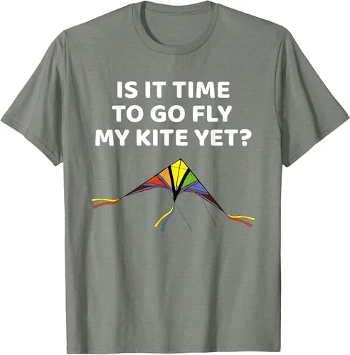Vista 59 de Kite Flying Outdoors Hobby for Adults & Children T-Shirt