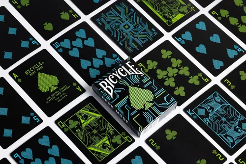 Vista 3 de Juego de cartas Bicycle Dark Mode, Negro