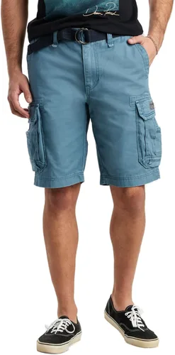 Vista 12 de Unionbay Survivor pantalones cortos de cargo con cinturón para hombre Android