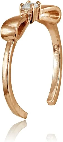 Vista 2 de Anillo de plata de ley con circonita cúbica