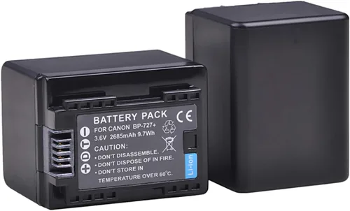 Vista 3 de Batería para videocámara Canon VIXIA HF R600 R700 R800 HD
