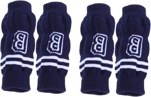 Vista 9 de 4pcs Knitted Dog Leg Warmers with Snug Fit Polyester