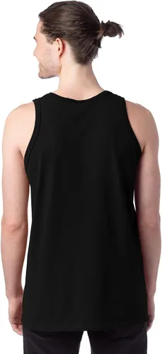 Vista 2 de Hanes Originals Garment Dyed, 100% camisetas de algodón sin mangas para hombres, camisas sin mangas