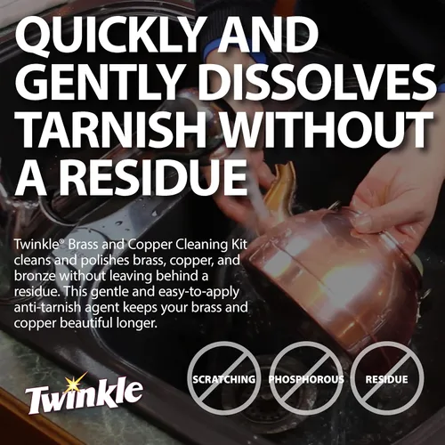 Vista 7 de Twinkle Kit de limpieza de latón y cobre